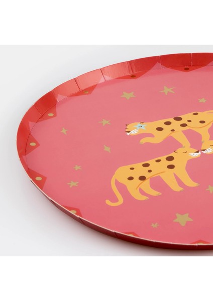 - Circus Side Plates - Sirk Tabaklar (M) ( x 8)