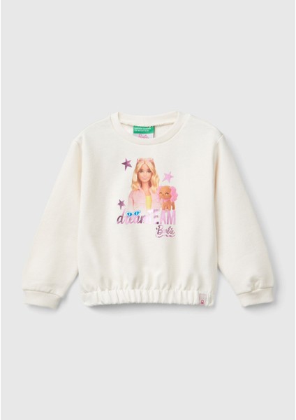 Kadın / Kız Ekru Sweatshırt (Model Kodu: 3J68G10HI )