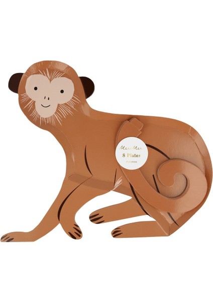 - Monkey Plates - Maymun Tabaklar - 8'li fiyatları