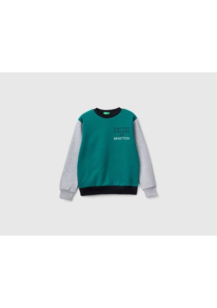Erkek Yeşil Sweatshırt (Model Kodu: 3EB5C10KS )