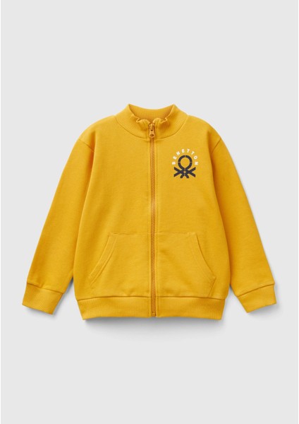 Erkek Mavi Sweatshırt (Model Kodu: 224a3j70g5033 )
