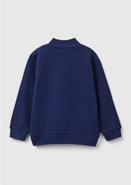 Erkek Mavi Sweatshırt (Model Kodu: 224a3j70g5033 )