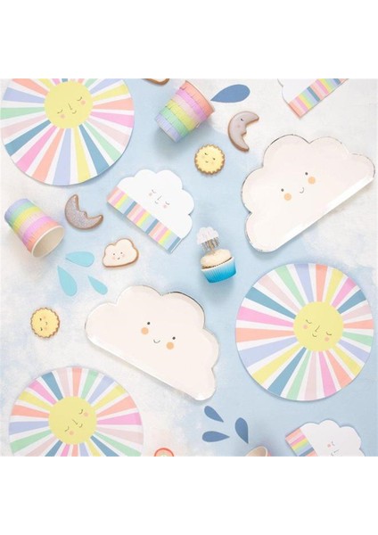- Rainbow Sun Cups - Gökkuşağı Güneşli Bardaklar - 8'li fırsatları