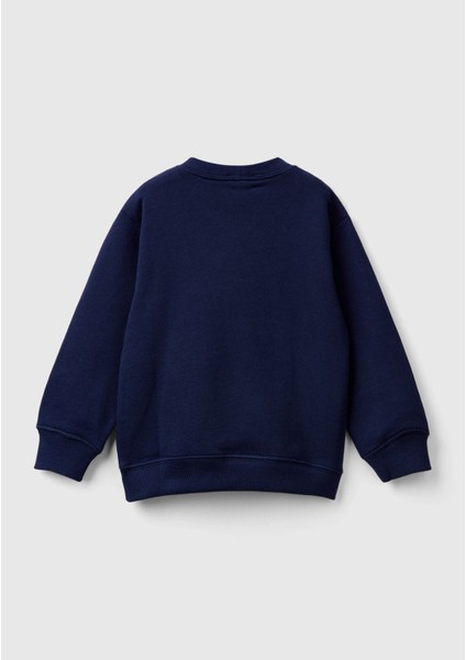 Erkek Lacivert Sweatshırt (Model Kodu: 224A3J70G10F0 )