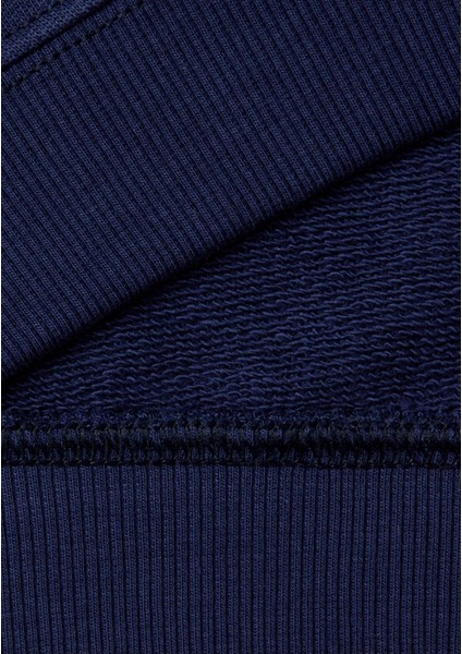 Erkek Lacivert Sweatshırt (Model Kodu: 224A3J70G10F0 )