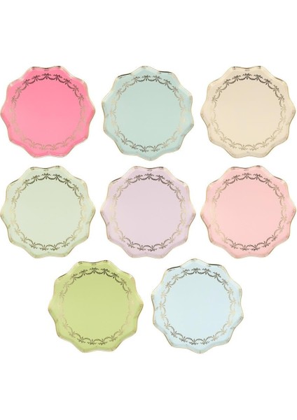 - Ladurée Paris Side Plates - Ladurée Paris Tabaklar (M) (8'li)