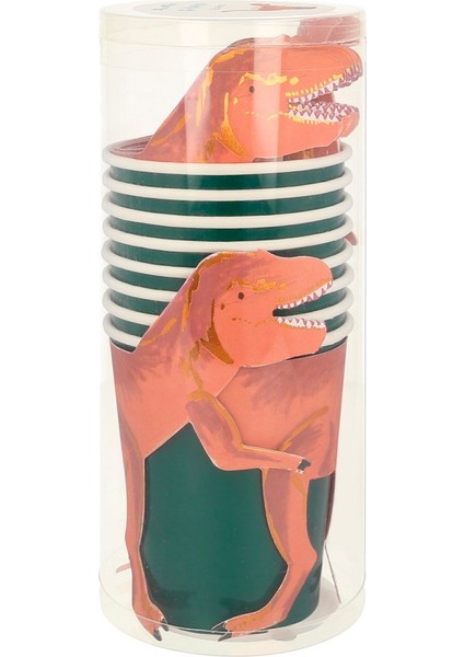 - T-Rex Party Cups - T-Rex Bardak - 8'li fiyatları