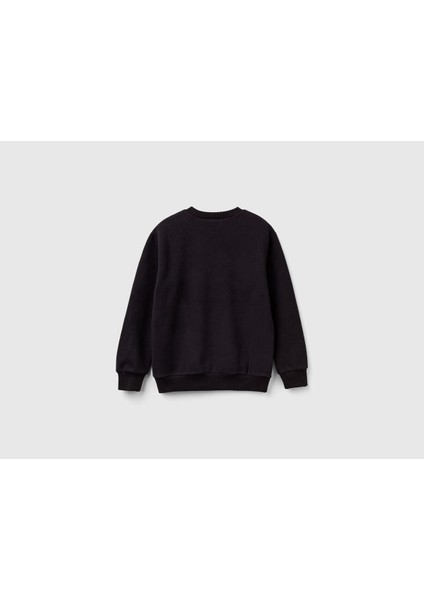 Erkek Siyah Sweatshırt (Model Kodu: 3EB5C10KS )