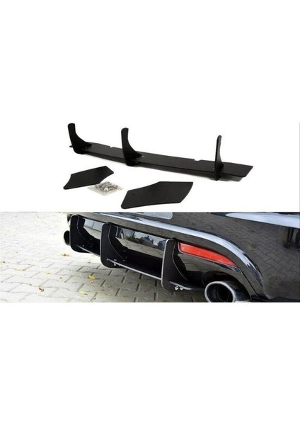 Vw Scirocco R Arka Tampon Difüzör Eki 2009+ AUTOGP