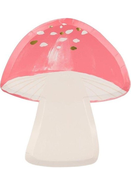 - Fairy Toadstool Plates - Perili Mantar Tabaklar - 8'li