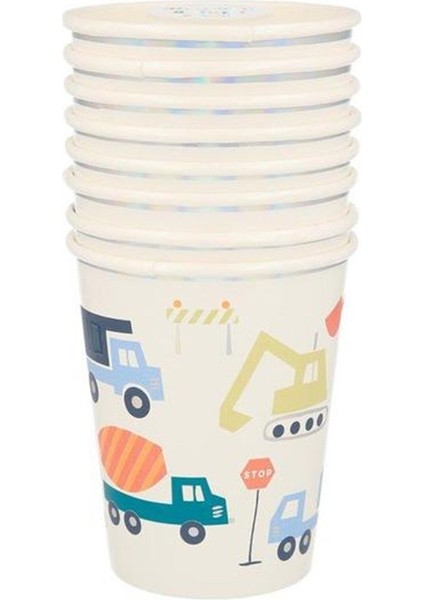 - Construction Cups - Inşaat Bardaklar - 8'li fiyatları