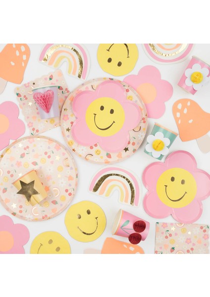 - Happy Icons Cups - Mutlu Yüzler Bardaklar ( x 8) indirimleri