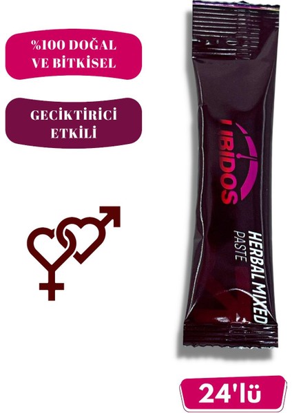 Libidos Gecktric Serteştrcibitkisel Karışım Macun 24 gr *10 Gram Avantajlı Paket