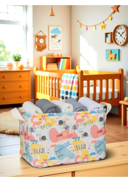 Snail Desenli Çok Amaçlı Dolap Içi Düzenleyici Dekoratif Dikdörtgen Düzenleyici Sepet 30 x 22 x 18 fiyatları