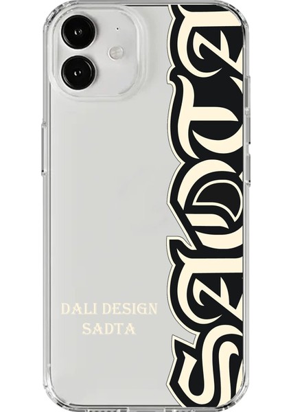 iPhone 12 Mini Uyumlu Şeffaf Kılıf Sadta Tasarımlı
