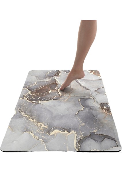 Emici Banyo Paspası Kaymaz Emici Yapı 40*60CM cm (Yurt Dışından)