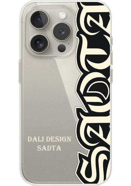 iPhone 12 Pro Uyumlu Şeffaf Kılıf Sadta Tasarımlı