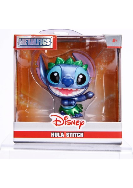 Disney Stitch Figürü (2 Parça) - Koleksiyonluk Figürleri Metalden Yapılmış (Stitch ve Hula Stitch) 6,5cm fırsatları