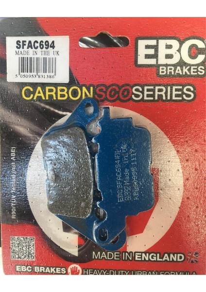FREN BALATASI CARBON SFAC694 ÖN YAMAHA NMAX 155