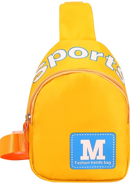 Çocuk Çantaları Harf Göğüs Çantaları Erkek Kız Çanta Crossbody Çantalar Omuz Çantaları (Yurt Dışından)