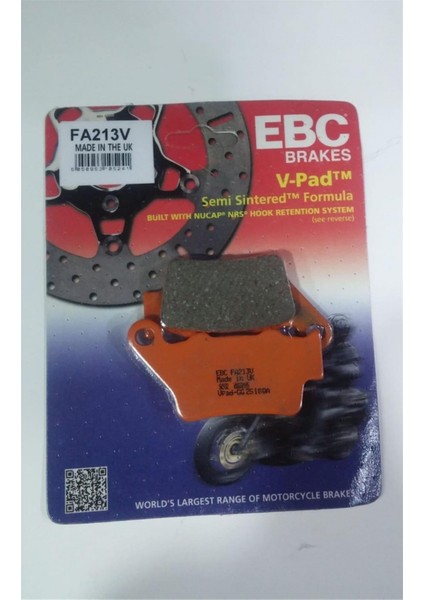 Fren Balatası Sinter FA213V 2000-2007 Bmw F 650 Cs Arka Fren