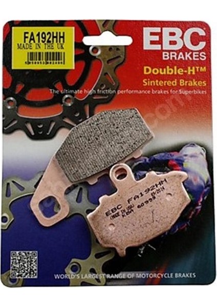 Fren Balatası Sinter FA192HH 2011-2020 Kawasaki Z 1000 Sx Ar