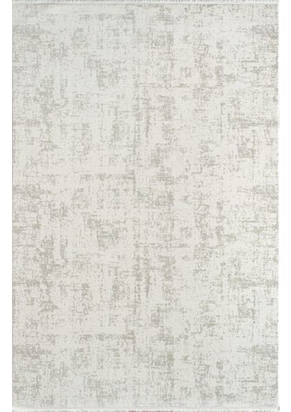 Seren NF03A Krem Gri Akrilik Yumuşak Dokulu Modern Halı Karademir Home