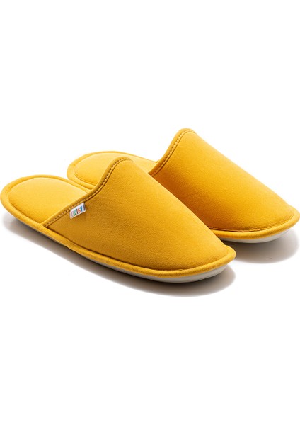 Holly Kadın,Garson Boy Ev Terliği Hardal 36/41