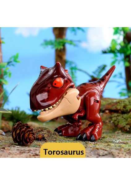 Puxida Mini Deformasyon Oyuncak Çocuk Eğitici Hareketli Robot Dönüşüm Dinozor Modeli Oyuncaklar Doğum Günü Dino Hediye (Yurt Dışından)