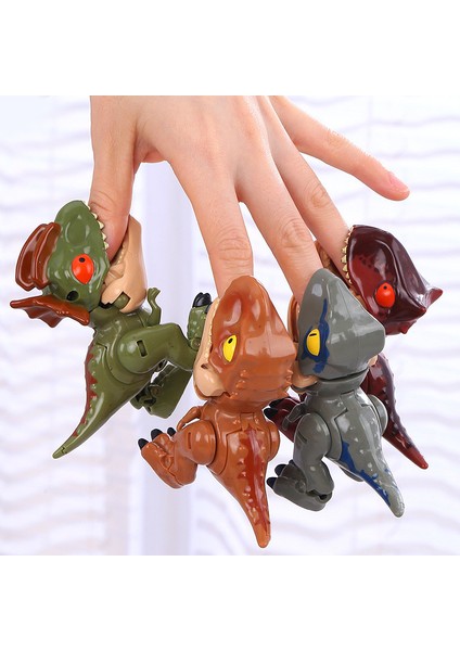 Puxida Mini Deformasyon Oyuncak Çocuk Eğitici Hareketli Robot Dönüşüm Dinozor Modeli Oyuncaklar Doğum Günü Dino Hediye (Yurt Dışından)