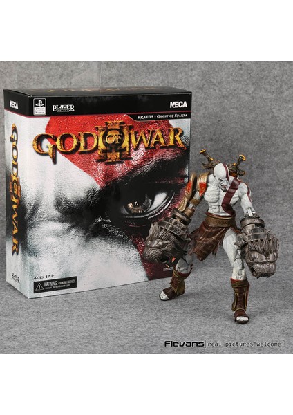 Neca God Of War 3 Hayalet Sparta Kratos Pvc Action Figure Koleksiyon Model Oyuncak (Yurt Dışından) fiyatları
