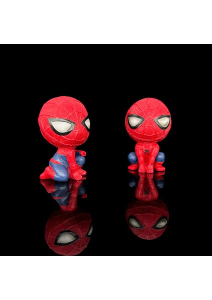 2 Adet Yaratıcı Aksiyon Heykelcik Premium Doku Karikatür Anime Örümcek Adam Heykelcik Oyuncak Gösterisi Için (Yurt Dışından) fırsatları