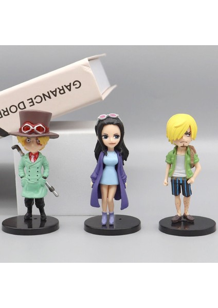 6 Adet/takım Anime Tek Parça Aksiyon Figürü Pvc Yeni Aksiyon Koleksiyon Model Süslemeleri Bebek Çocuk Oyuncakları Noel Hediyesi Için (Yurt Dışından) fırsatları