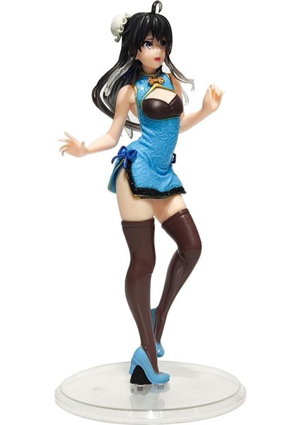 Anime Figürü Canlı Süs Sevimli Yukinoshita Yukino Pvc Koleksiyon Model Bebek Antistres Bilgisayar Dekorasyon Doğum Günü Hediyesi Için (Yurt Dışından)