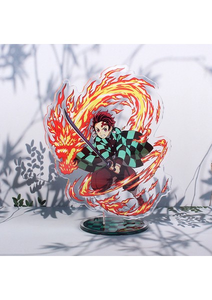 Demon Slayer Akrilik Ayakta Anti-Çatlak Aşınma Direnci Stabilite Anime Demon Slayer Karikatür Akrilik Ayakta Dekor Için (Yurt Dışından) indirimleri