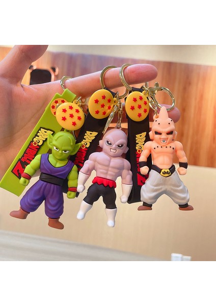 Dragon Ball Z Son Goku Majin Buu Kuririn Usta Roshi Piccolo Karikatür Anahtarlık Bebek Anahtarlık Çanta Araba Anahtarlığı Aksesuarı Hediyeler (Yurt Dışından) fiyatları