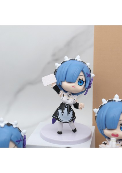 7 Stilleri Gizemli Kutu Güzel Rem Japonya Anime Re: Sıfır Başka Bir Dünyada Hayata Başlamak Ram Aksiyon Figürü Pvc Model Oyuncak Kız Hediye Için (Yurt Dışından)