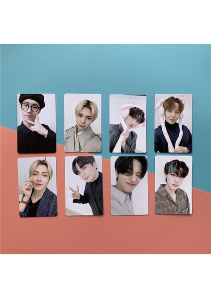 8 Adet/takım Kpop Ateez Hazine Sonuç: K-Pop'a Cevap Vermek Için Eylem Hayranları Koleksiyonu Için Hd Baskı Fotoğraf Kartı Yeni Gelenler (Yurt Dışından)