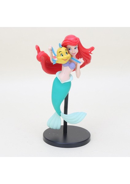 10/20 cm Q Posket Küçük Denizkızı Figürü Ariel Prenses Kek Dekoru Eylem Model Oyuncak Kız Hediyeler Için Tarzı: Ayakta 20 cm (Yurt Dışından)