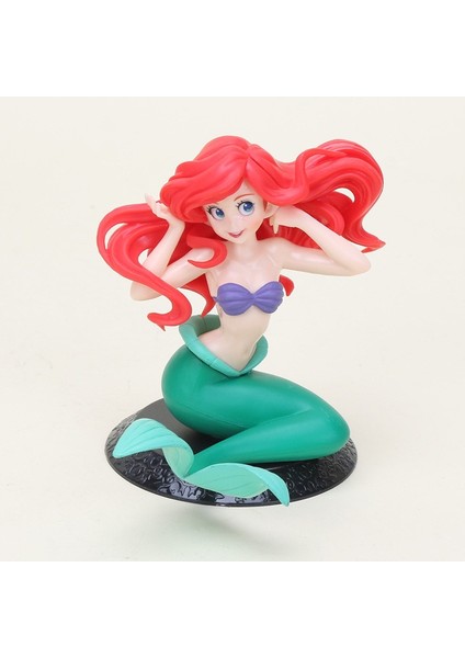 10/20 cm Q Posket Küçük Denizkızı Figürü Ariel Prenses Kek Dekoru Eylem Model Oyuncak Kız Hediyeler Için Tarzı: Ayakta 20 cm (Yurt Dışından)
