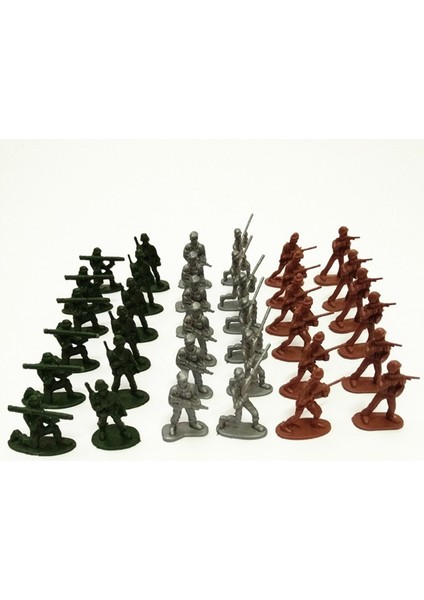 100 Adet Çocuk Oyuncağı Mini Klasik Askeri Askerler Figürleri Modelleri Playset Masa Dekoru Yürümeye Başlayan Ordu Erkekler Çocuk Oyuncak Hediye Aksesuarları (Yurt Dışından) fiyatları