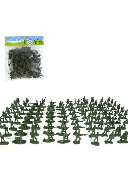 100 Adet Çocuk Oyuncağı Mini Klasik Askeri Askerler Figürleri Modelleri Playset Masa Dekoru Yürümeye Başlayan Ordu Erkekler Çocuk Oyuncak Hediye Aksesuarları (Yurt Dışından) indirimleri
