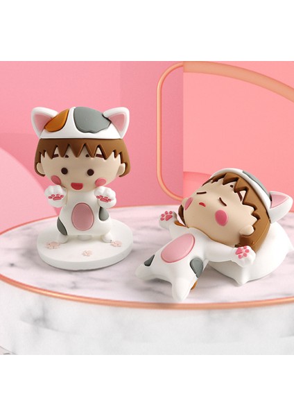 Childrenworld Chibi Maruko Chan Modeli Canlı Renk Kör Kutu Chibi Maruko Chan Model Oyuncak (Yurt Dışından) modelleri