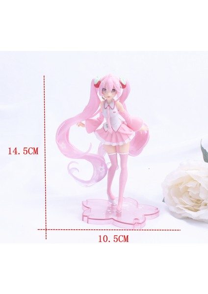 [rongcai] Twınkle1 Sevimli Miku Şekil Pvc Bebek Süsleri Miku Hatsune 14 cm Hediyeler Toplama Anime Modeli Kız Pembe Sakura Aksiyon Figürleri Oyuncaklar/çok Renkli (Yurt Dışından) fiyatları