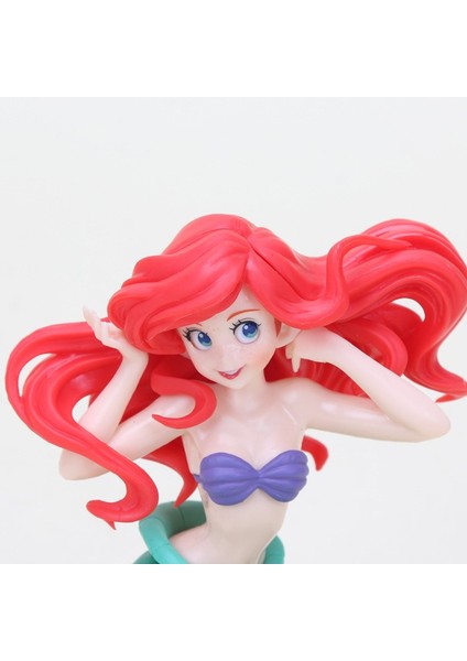 10/20 cm Q Posket Küçük Denizkızı Figürü Ariel Prenses Kek Dekoru Eylem Model Oyuncak Kız Hediyeler Için Tarzı: Ayakta 20 cm (Yurt Dışından)