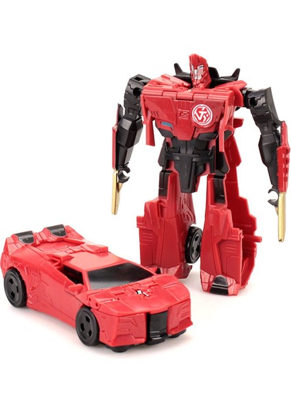12 cm Dönüşüm Hediye Robot Oyuncaklar Araba Bir Adım Deformasyon Anime Aksiyon Modeli Deforme Araba Hediye Oyuncaklar Boys Için (Yurt Dışından) modelleri