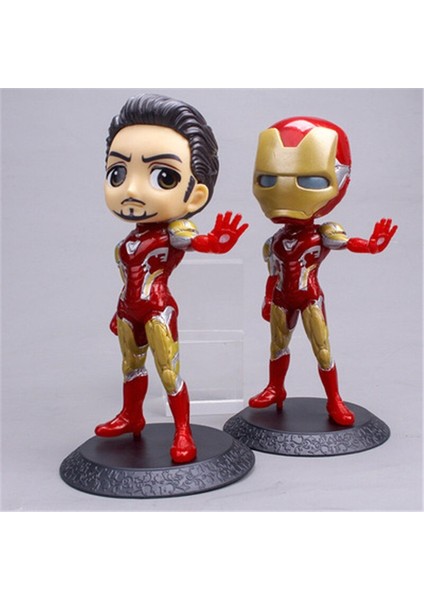 1 Adet 15 cm Marvel Avengers Demir Adam Aksiyon Figürleri Pvc Ironman Bebek Oyuncak Kek Araba Dekorasyon Çocuk Boys Hediye (Yurt Dışından) fiyatları