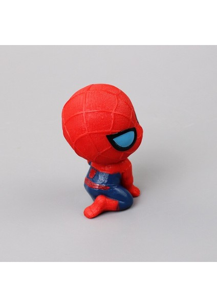 Marvel Aksiyon Figürü Kawaii S Versiyonu Örümcek Adam Anime Figürü Pvc Modeli Çizgi Film Bebeği Kek Dekor Süsler Çocuk Oyuncakları Hediye (Yurt Dışından) indirimleri