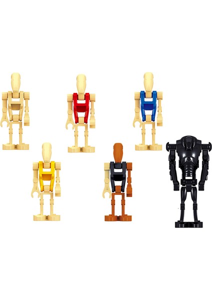 Uzay Aksiyon Figürleri Savaş Droid Süper Savaş Robotu Yapı Taşı Montaj Oyuncak (Yurt Dışından) fırsatları