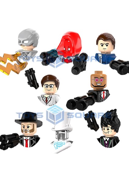 Arkham Beyaz Fener Flaş James Gordon Hugo Garip Görünmez Model Yapı Taşları Moc Tuğla Seti Hediyeler Oyuncaklar Çocuklar Için (Yurt Dışından)